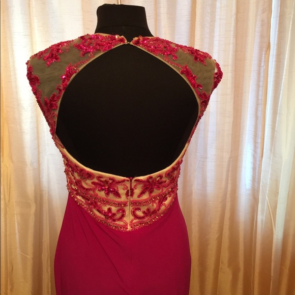 SIZE 8 Beautiful pink dress! Alyce Designs - Picture 5 of 8